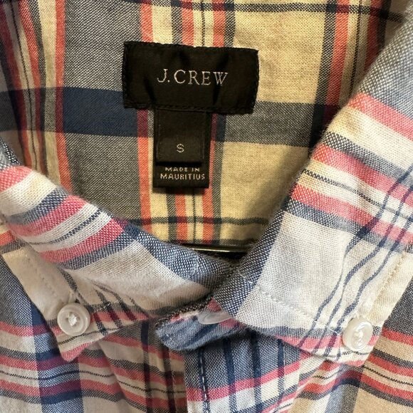 JCrew Button-Down (Red/White/Blue) - Picture 5 of 8